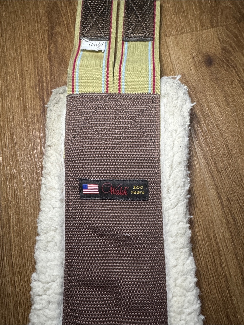 🐴 Walsh Fleece Lined English Girth. Size 44🐴 - Picture 6 of 7
